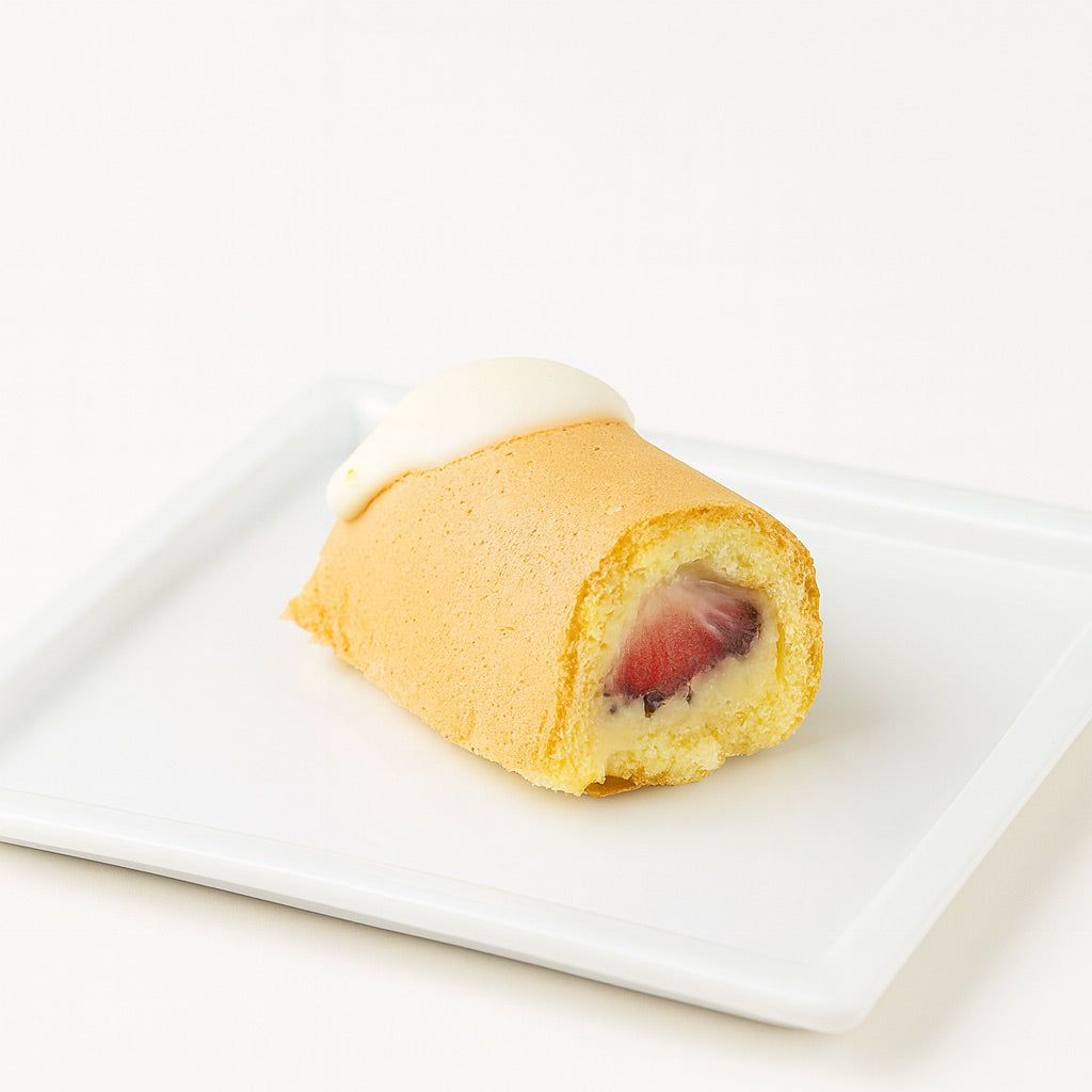 ÇİLEKLİ MİNİ RULO PASTA