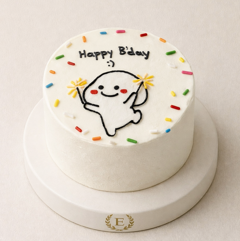 Happy Bday Eğlenceli Esprili Pasta