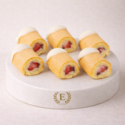 ÇİLEKLİ MİNİ RULO PASTA