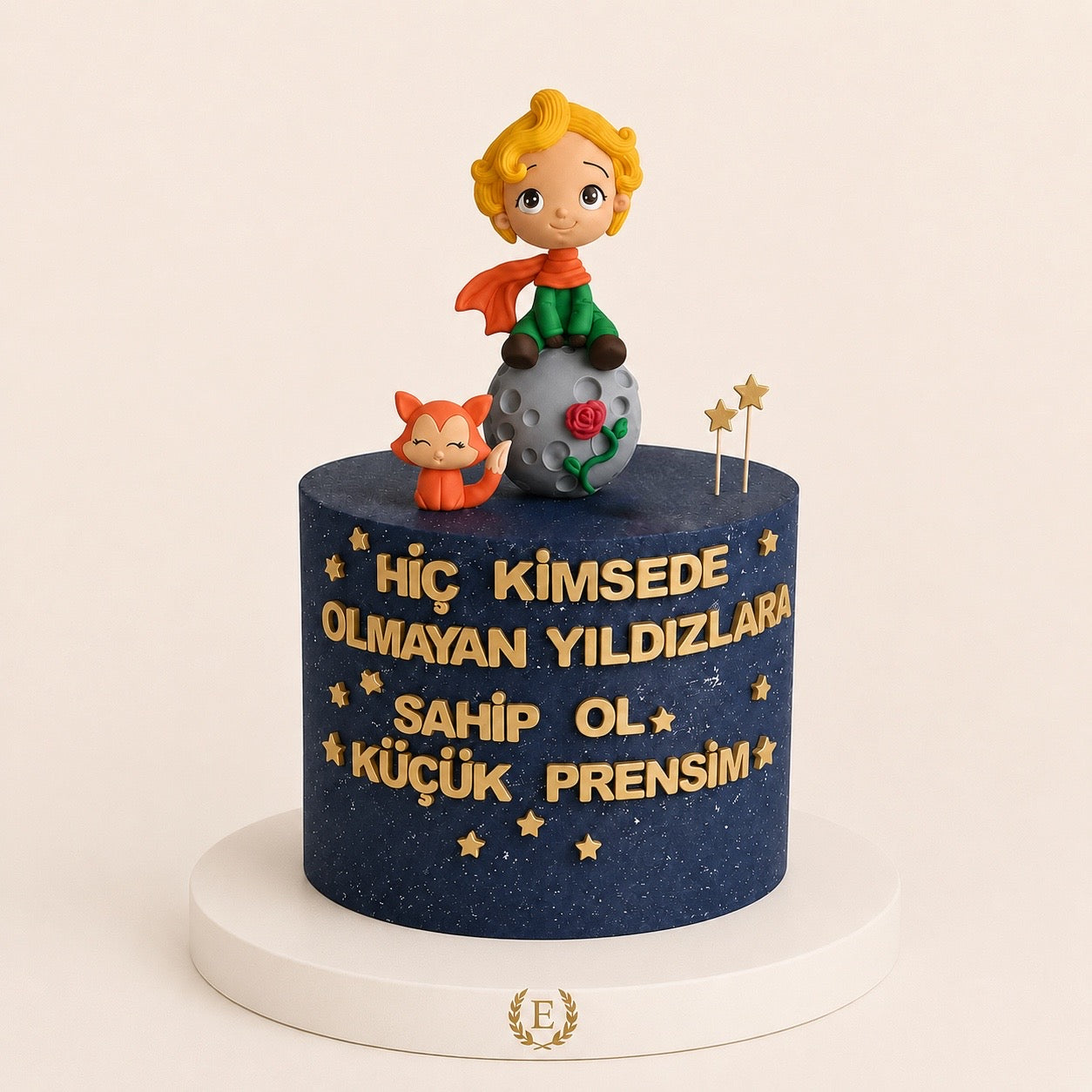 Küçük Prens Temalı Pasta