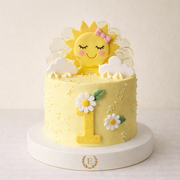 Güneş Temalı Pasta