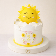 Güneş Temalı Pasta