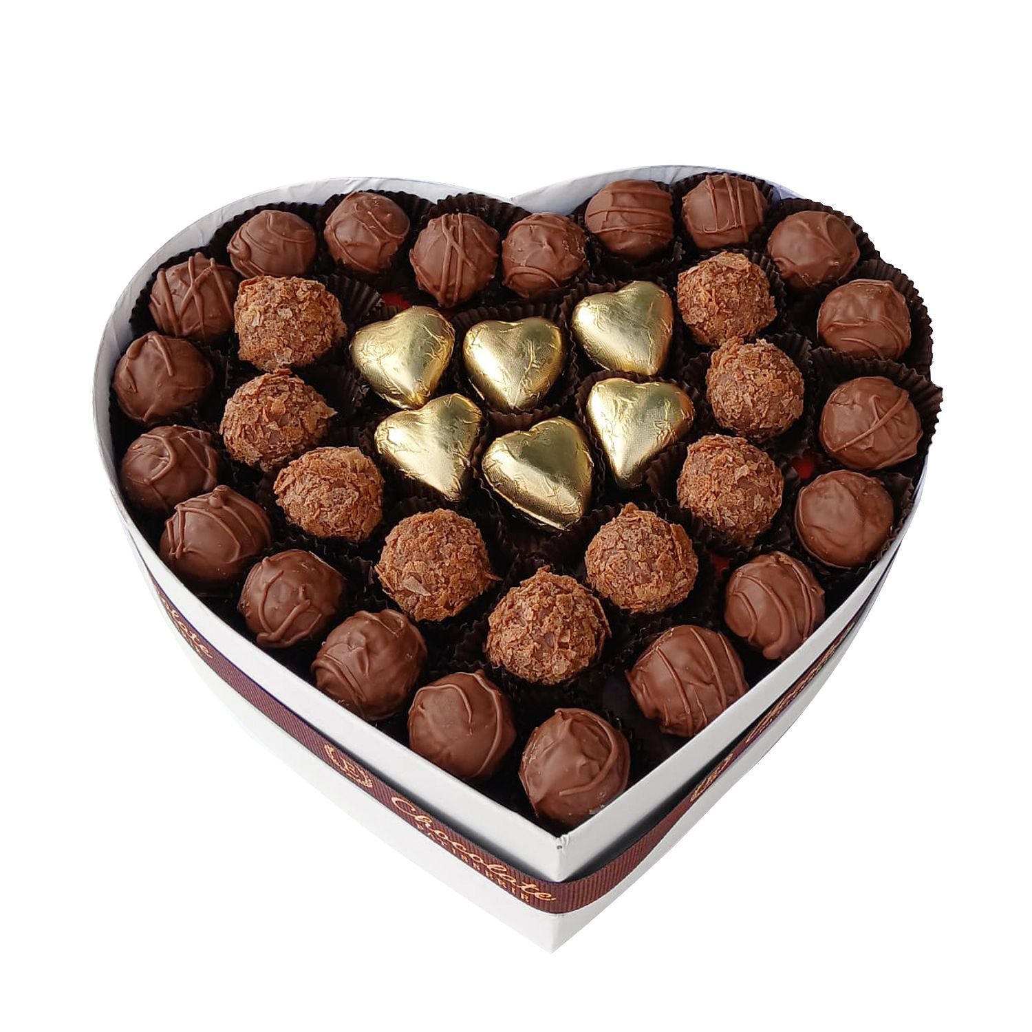 Kalpli Kutuda Karışık Trüf Çikolata Kutusu