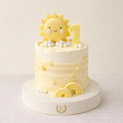 Güneş Temalı Pasta