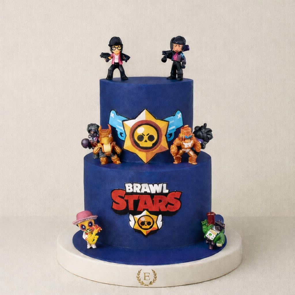Brawl Stars Temalı İki Katlı Past