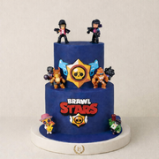 Brawl Stars Temalı İki Katlı Past