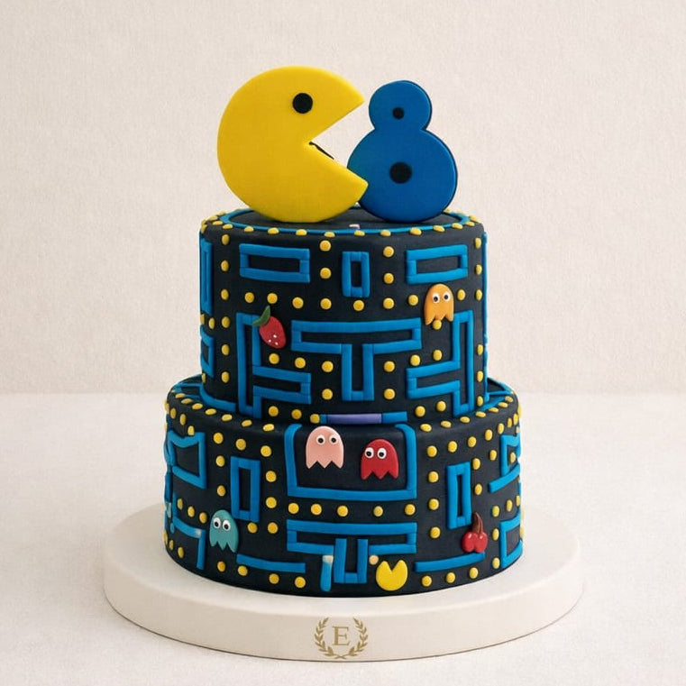 Pac-Man Temalı Pasta