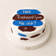 Trabzonspor Yazılı Taraftar Pastası