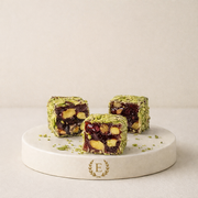 File Fıstık Kaplı Nar Aromalı Antep Fıstıklı Lokum