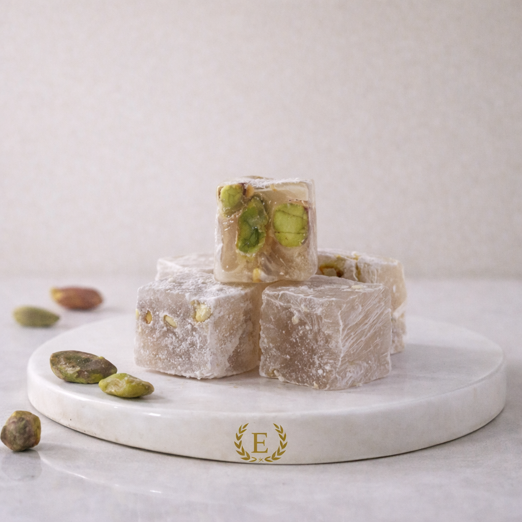 Çifte Kavrulmuş Antep Fıstıklı Lokum