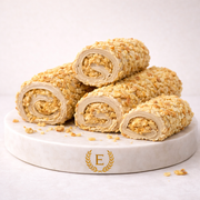 İçi Dışı Yer Fıstıklı Sarma Lokum