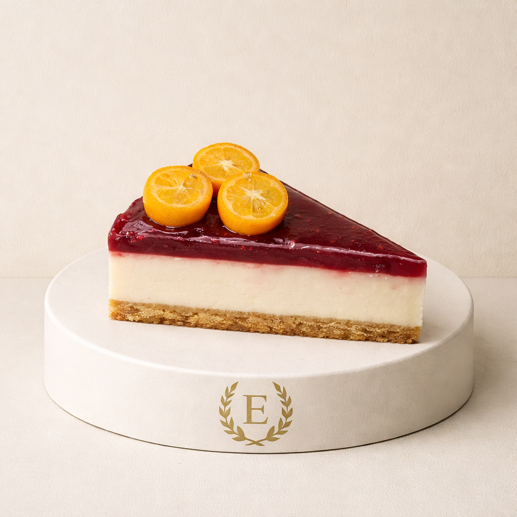 Frambuazlı Cheescake Pasta Bütün