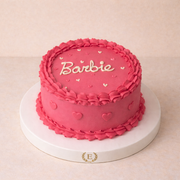 Barbie Yazılı Vintage Pasta