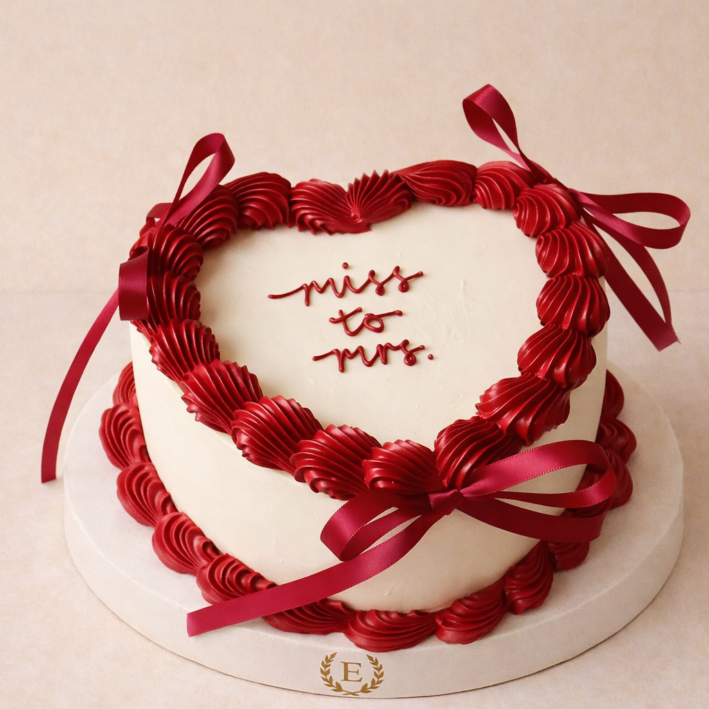 Miss tı Mrs. Yazılı Vintage Pasta