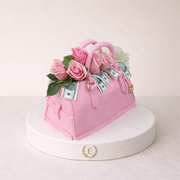 Çiçekli Çanta Pasta