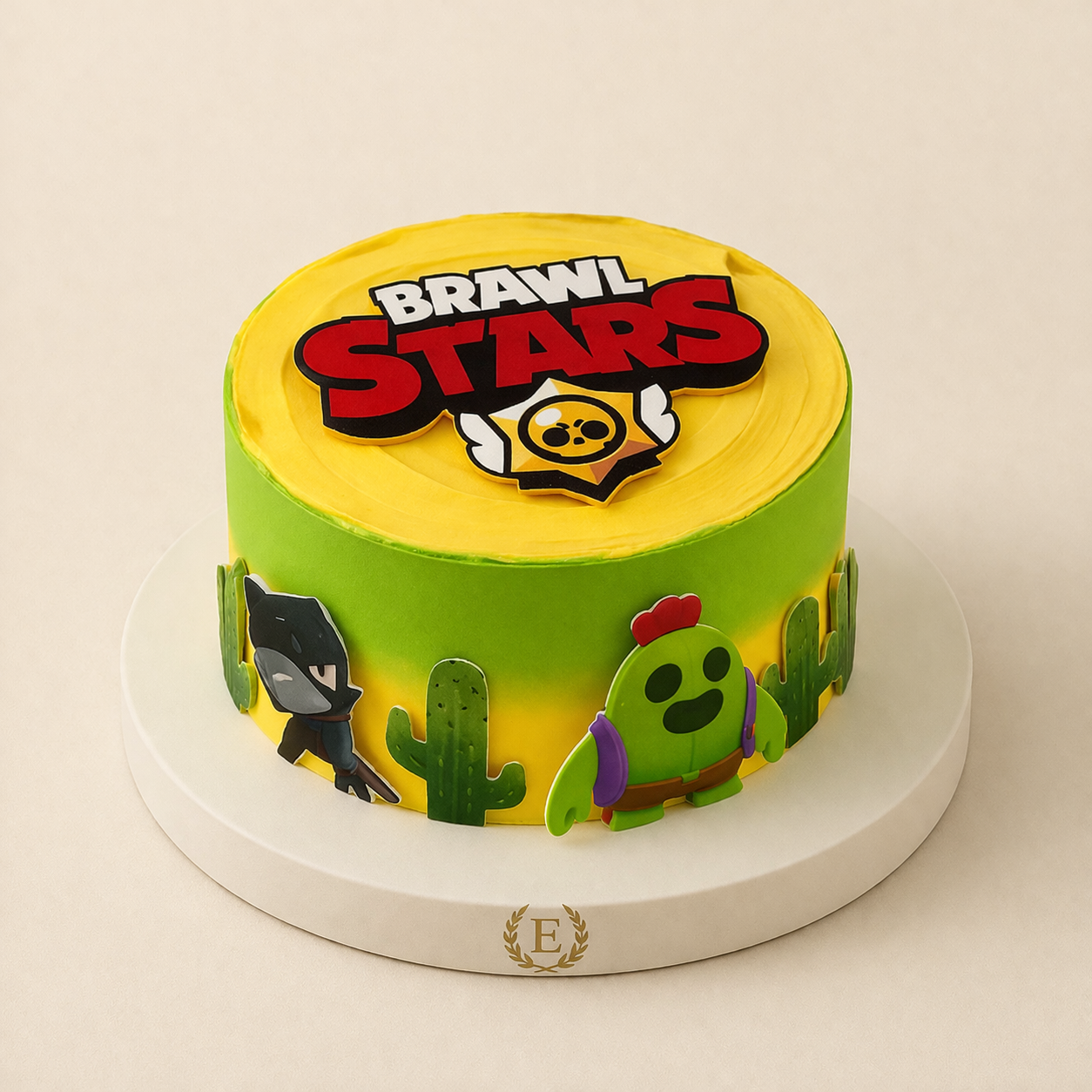 Brawl Stars Temalı Pasta